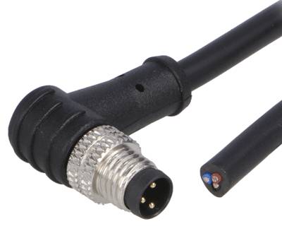 Sensor kabel M8 3-polig hane/vinkel 1m (PM-M8A-03P-MM-SR7A01-00A)