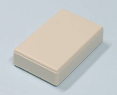 Plastfodral 92x58x23mm beige