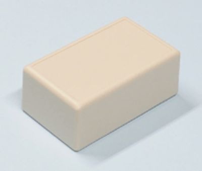 Plastlåda 100x60x40mm beige