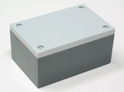 Plastfodral 85x56x41,4 mm grå