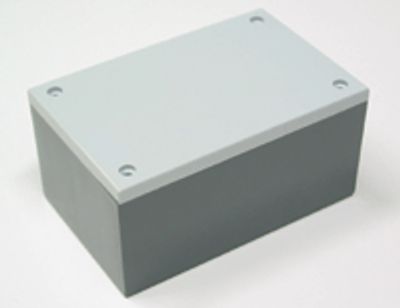 Plastfodral 110x70x53,9 mm grå