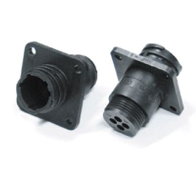 CPC-kontaktkropp 4-polig hane panelmontering