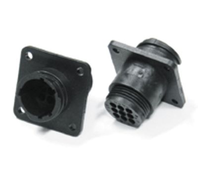 CPC-kontaktinsats 9-polig hane för panelmontering