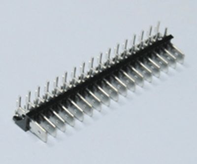 Snabbkopplingslist för kretskort 17-polig vinkelmodell *