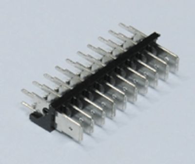 Snabbkopplingslist för kretskort 10-polig