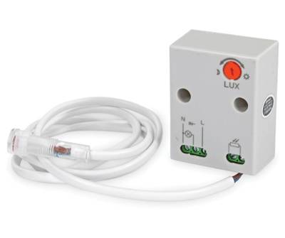 Skymningsbrytare med sensor IP20/IP65 230Vac 15A 2300W
