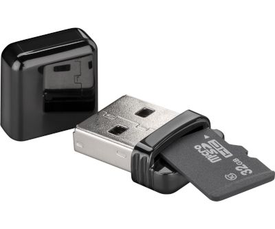 Minneskortläsare för USB-port USB-A 2.0 (micro-SD)