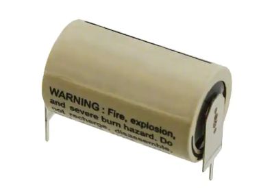 Litiumbatteri för kretskort 3V 850mAh 1/2AA (BR-CR14250-PCB)