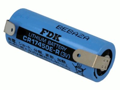 Litiumbatteri med lödöron 3V 2500mAh 4/5A