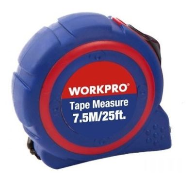 Rullmått 25mm/7,5m