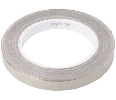 Tennad koppartejp 12mm 33m/rulle