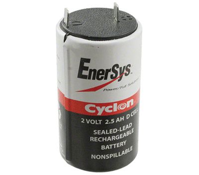 Blybatteri 2V 2,5Ah
