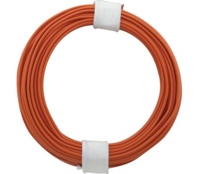 Anslutningskabel 60Vdc 0,5mm orange 10m/rulle (105-7)