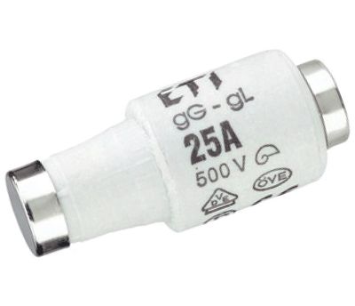 Säkring DII 25A 500Vac gG (002312407)