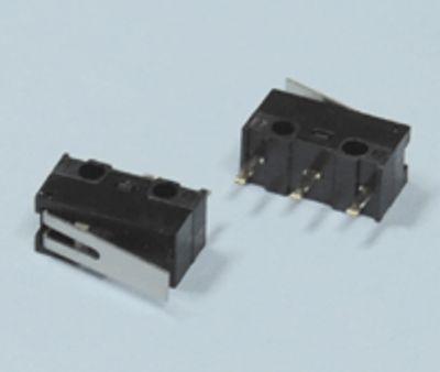 Gränsbrytare med spak för kretskort 3A 125Vac