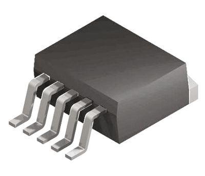 Spänningsregulator Low-Drop +5V 450mA D2PAK-5