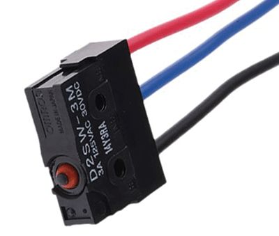 Gränsbrytare med tryckknapp/kablar IP67 3A 125vac