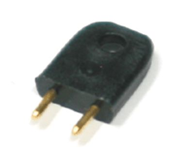 Kortslutningsbit 5,08 mm svart