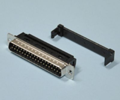 D-kontakt för flatkabel 37-polig hane *