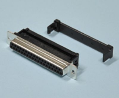 D-kontakt för bandkabel 37-polig hona