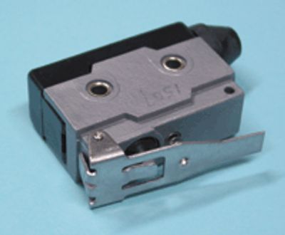 Gränslägesbrytare med kort spak, 10A 250Vac