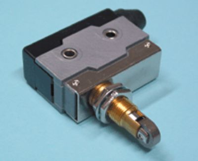 Gränsbrytare med tryckvals, gängmontering, 10A 250Vac