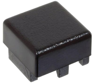 Knappkåpa för D6-seriens knappar svart (BTND690F)