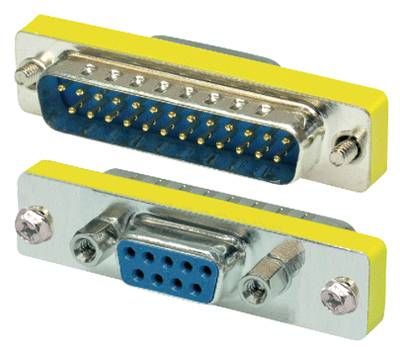 D-kontaktadapter D9S/D25P
