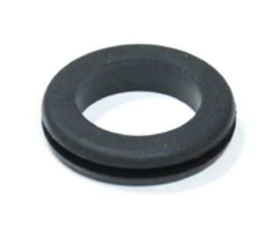 Genomföringsgummi 14,2 mm svart
