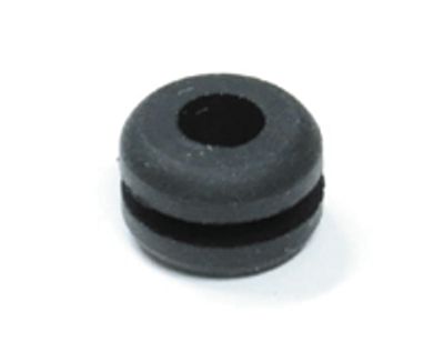 Genomföringsgummi 4,0 mm svart
