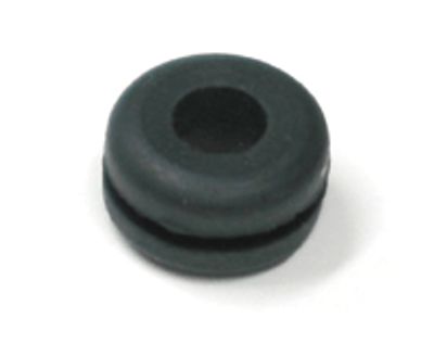 Genomföringsgummi 6mm svart