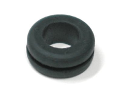 Genomföringsgummi 9,5 mm svart