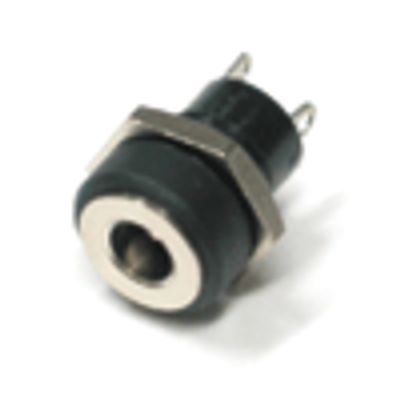 DC-chassikontakt, isolerad 1,7mm/4,0mm *