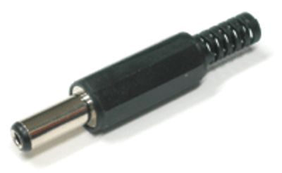 DC-kontakt lång 2,1mm/5,5mm