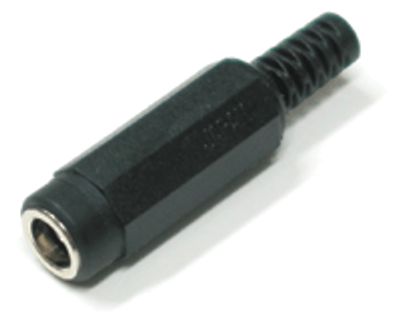 DC-förlängningskontakt 2,5 mm/5,5 mm