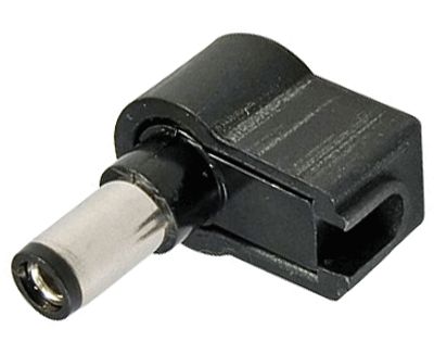 DC-kontakt vinkel 2,5mm/5,5mm (MP-137L) *