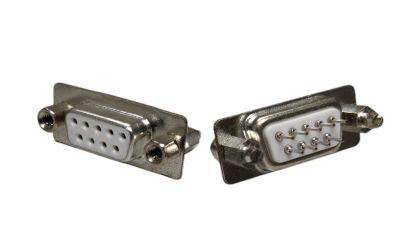 D-kontakt för kretskort rak 9-polig hona *