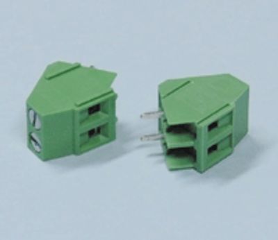 Skruvanslutningslist för kretskort 2-polig R-5