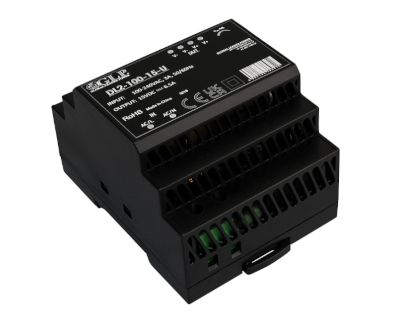 Kvarnströmsaggregat för DIN-skena 12Vdc 7,5A 90W