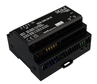 Kraftaggregat för krossare DIN-skena 12Vdc 11,3A 150W