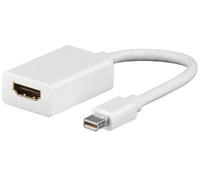 Adapter mini-Displayport-hane/HDMI-hona Full-HD