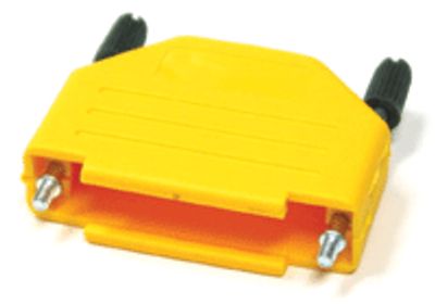 D-kopplingshölje plast 15-polig gul