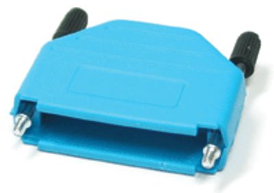 D-kontaktlåda plast 15-polig blå D-kontaktlåda plast 15-polig blå