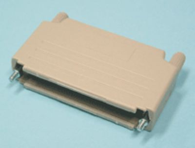 D-kontaktlåda plast 50-polig grå D-kontaktlåda plast 50-polig grå