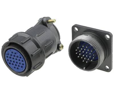 Par med flerpoliga kontakter 26-polig kontakt/huskontakt