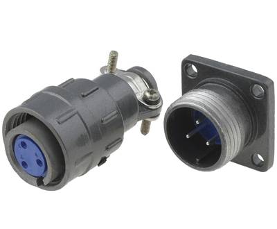 Par med flerpoliga kontakter, 3-polig kontakt/stickkontakt