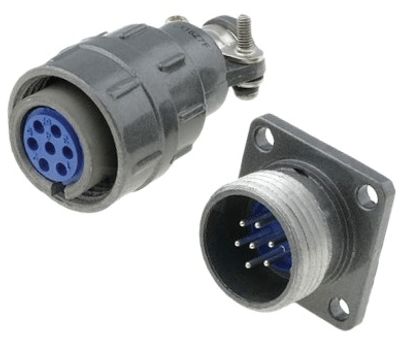 Multikontaktpar 7-polig kontakt/stickkontakt