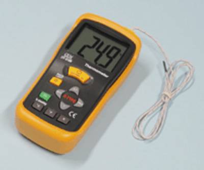 1-kanalig termometer med K-typ termoelement
