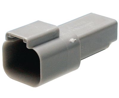 Kopplingsram DT/AT-serie 2-polig hane (AT04-2P)