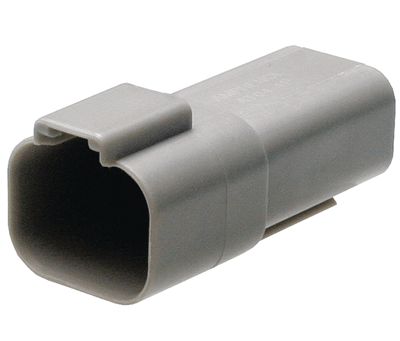 Kopplingsram DT/AT-serien 4-polig hane (AT04-4P)